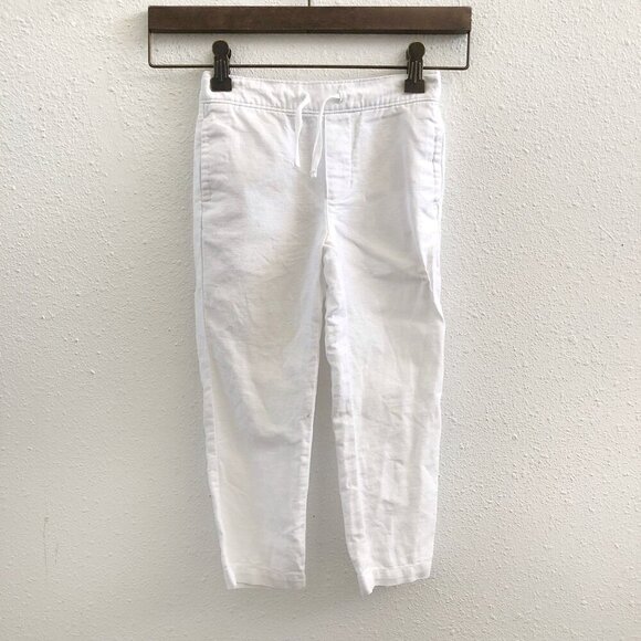 JANIE AND JACK The Linen-Cotton Pull-On Pant Size 4 - Picture 1 of 8